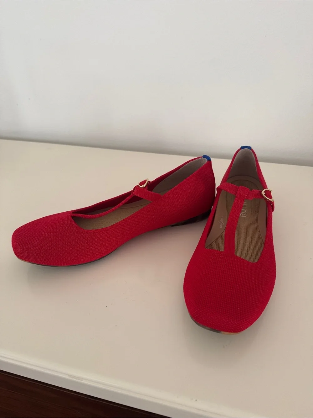Rothy's Red T-Strap Flats - Picture 10 of 14